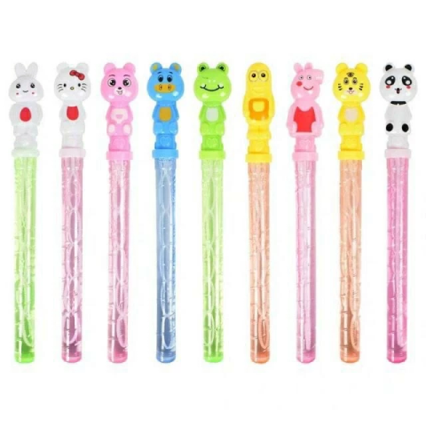 Ống thổi bong bóng dài 40cm, hình thú dễ thương