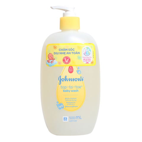 Sữa tắm gội cho bé Johnsons Baby Top-To-Toe 500ml