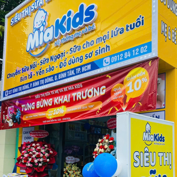 Sữa tã Mia Kids